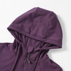 Áo Khoác Thể Thao Nữ Xỏ Ngón Lycra – 2240YF - Ảnh 4