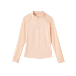 Áo Thun Thể Thao Dài Tay Nữ Half-Zip Phối Lưới Form Bó – 3093YF - Ảnh 2