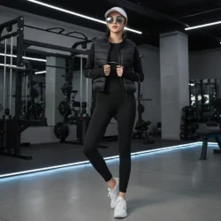 Quần Legging Nữ Không Đường May Trước Có Túi – 2186KZ