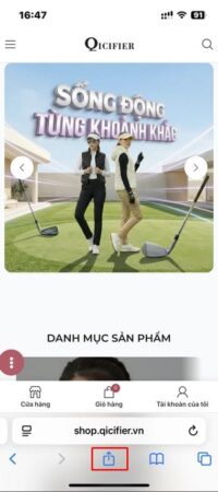 hướng dẫn tạo ứng dụng cho shop qicifier